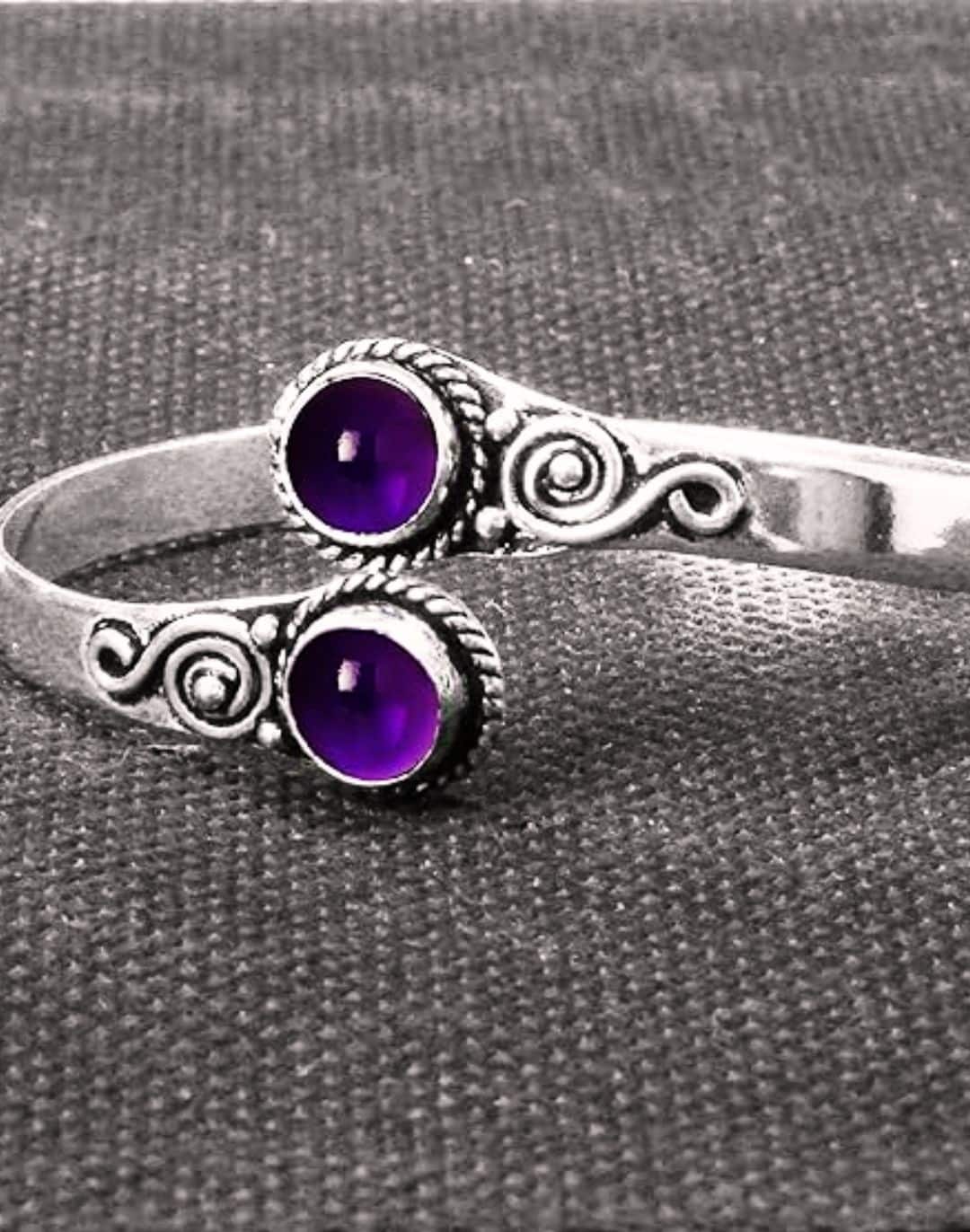 Pulseira de Prata com Cristal para Mulheres