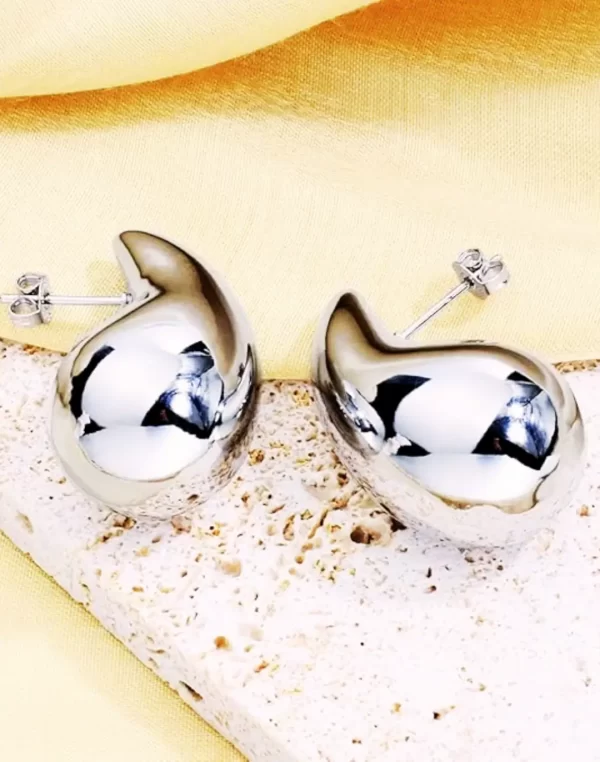 Brincos LOMISS Gota Folheado a Ouro 18K