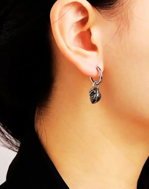Brincos HZMAN Punk Gótico – Estilo e Atitude em Cada Detalhe