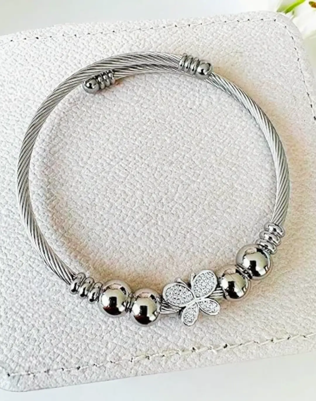Pulseira Bracelete Feminino Aço inox 316l