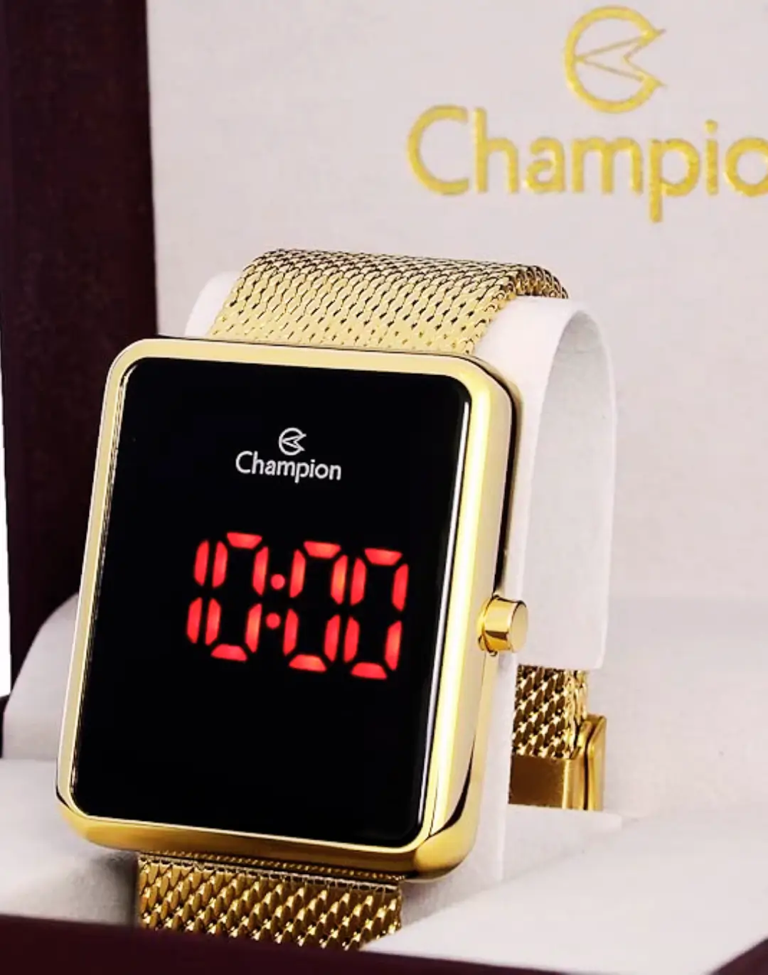 Relógio LED Digital Champion Feminino CH40080V