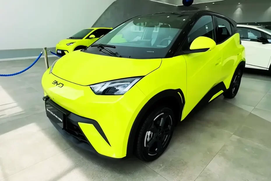 BYD Dolphin Mini se destaca no mercado